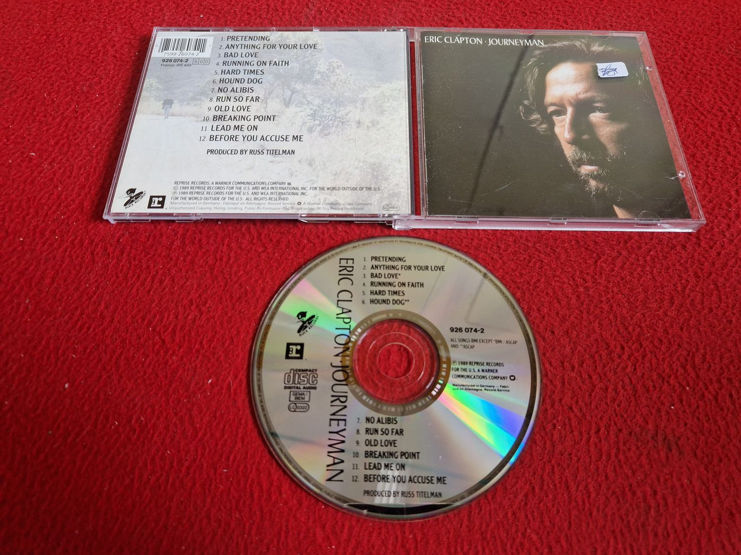 ERIC CLAPTON JOURNEYMAN CD