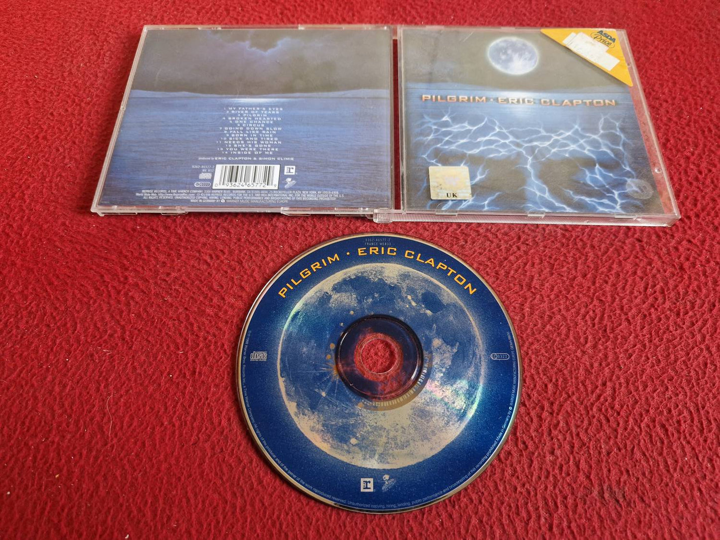 ERIC CLAPTON PILGRIM CD