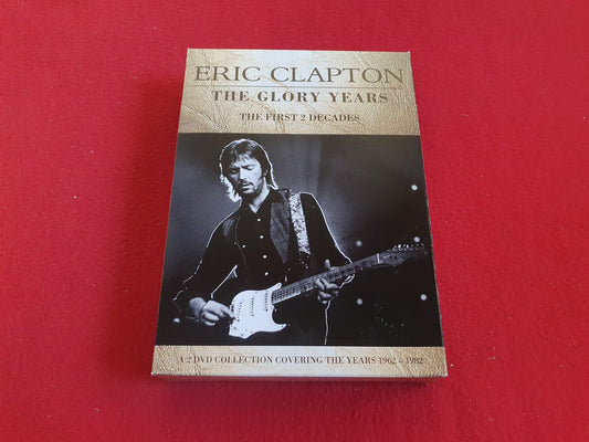 ERIC CLAPTON THE GLORY YEARS FIRST 2 DECADES BOX till DVD