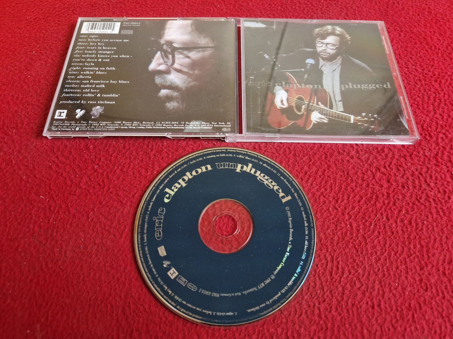 ERIC CLAPTON UNPLUGGED CD