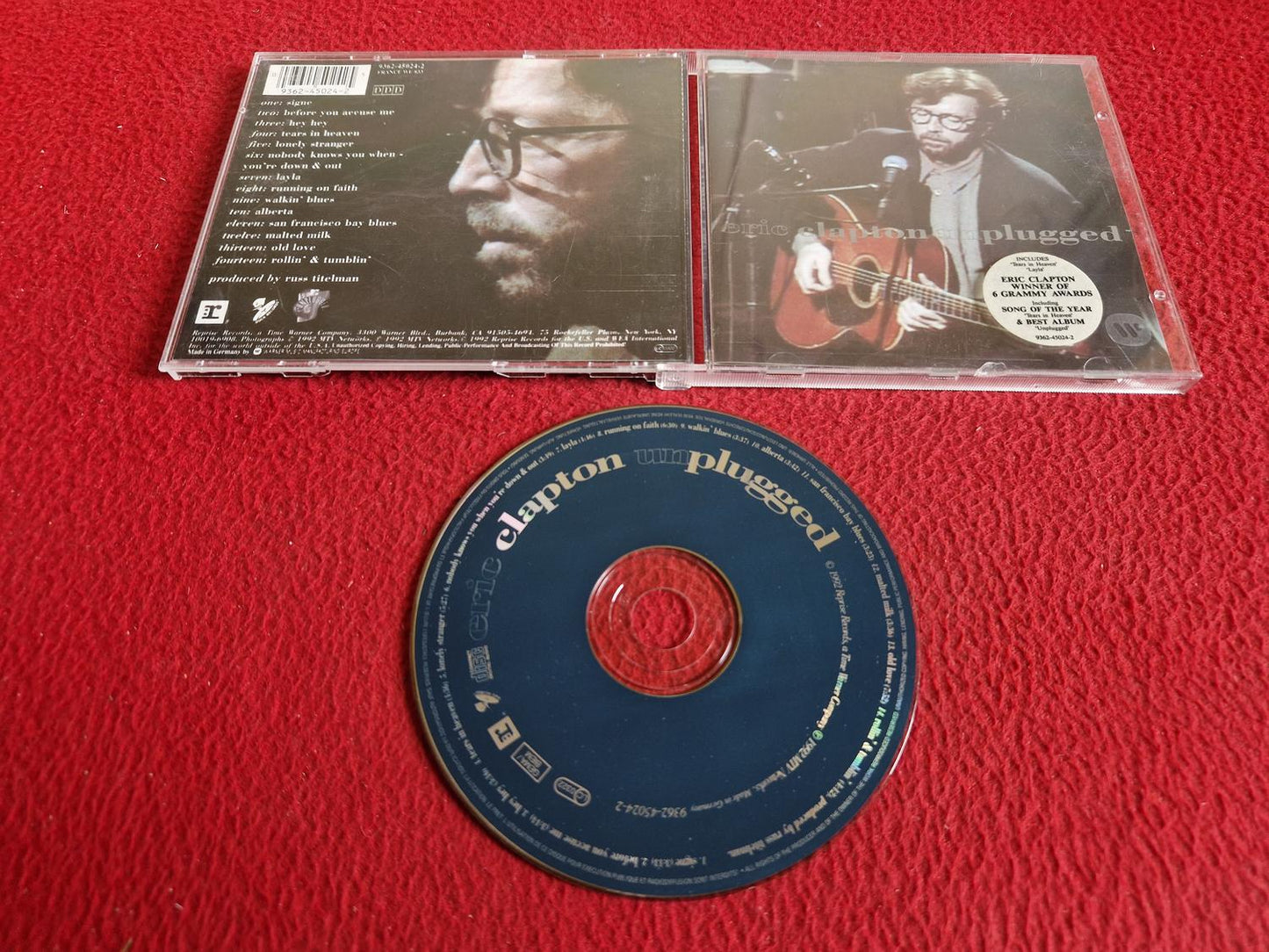 ERIC CLAPTON UNPLUGGED CD