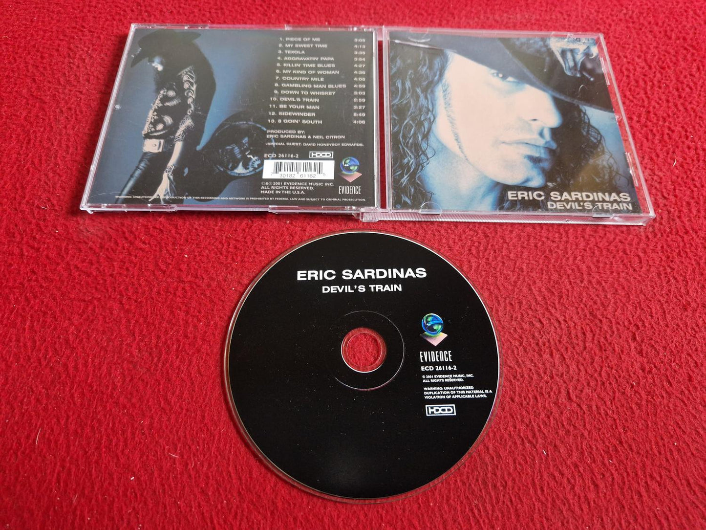 ERIC SARDINAS DEVIL'S TRAIN CD
