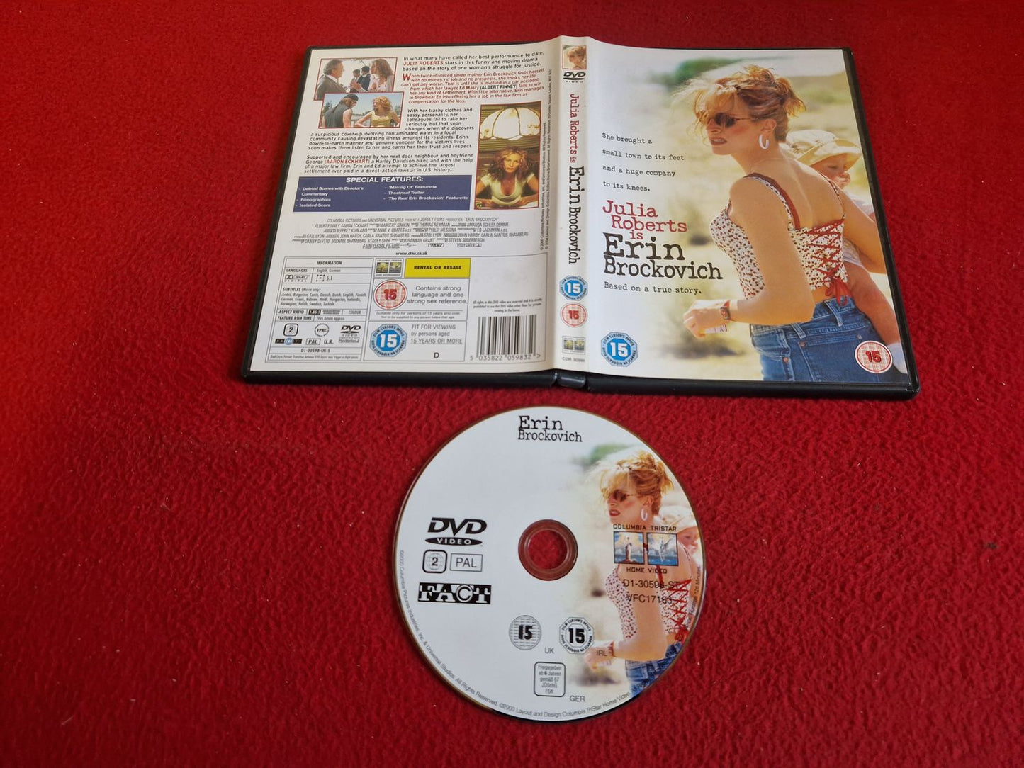 ERIN BROCKOVICH DVD