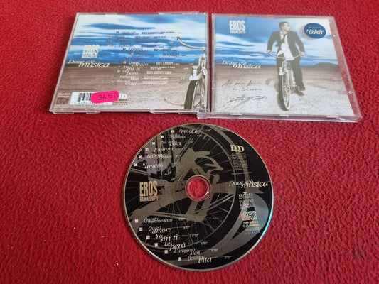 EROS RAMAZOTTI DOVE C'E MUSICA  CD