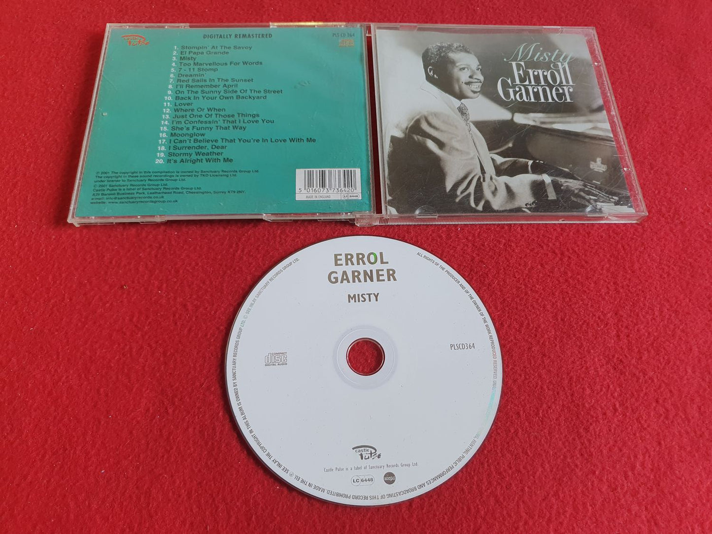 ERROL GARNER MISTY till CD