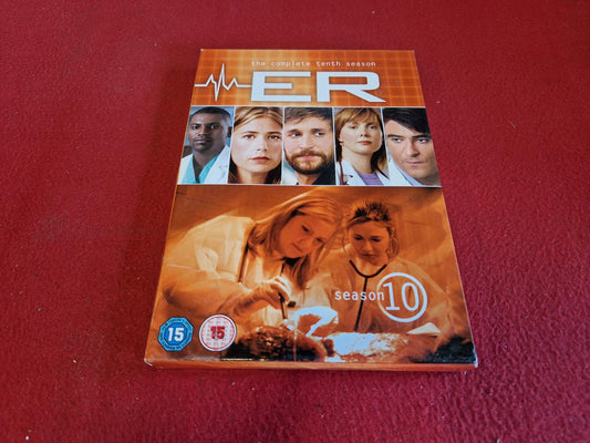 ER SEASON 10 BOX till DVD