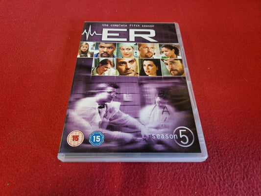 ER SEASON 5 BOX till DVD