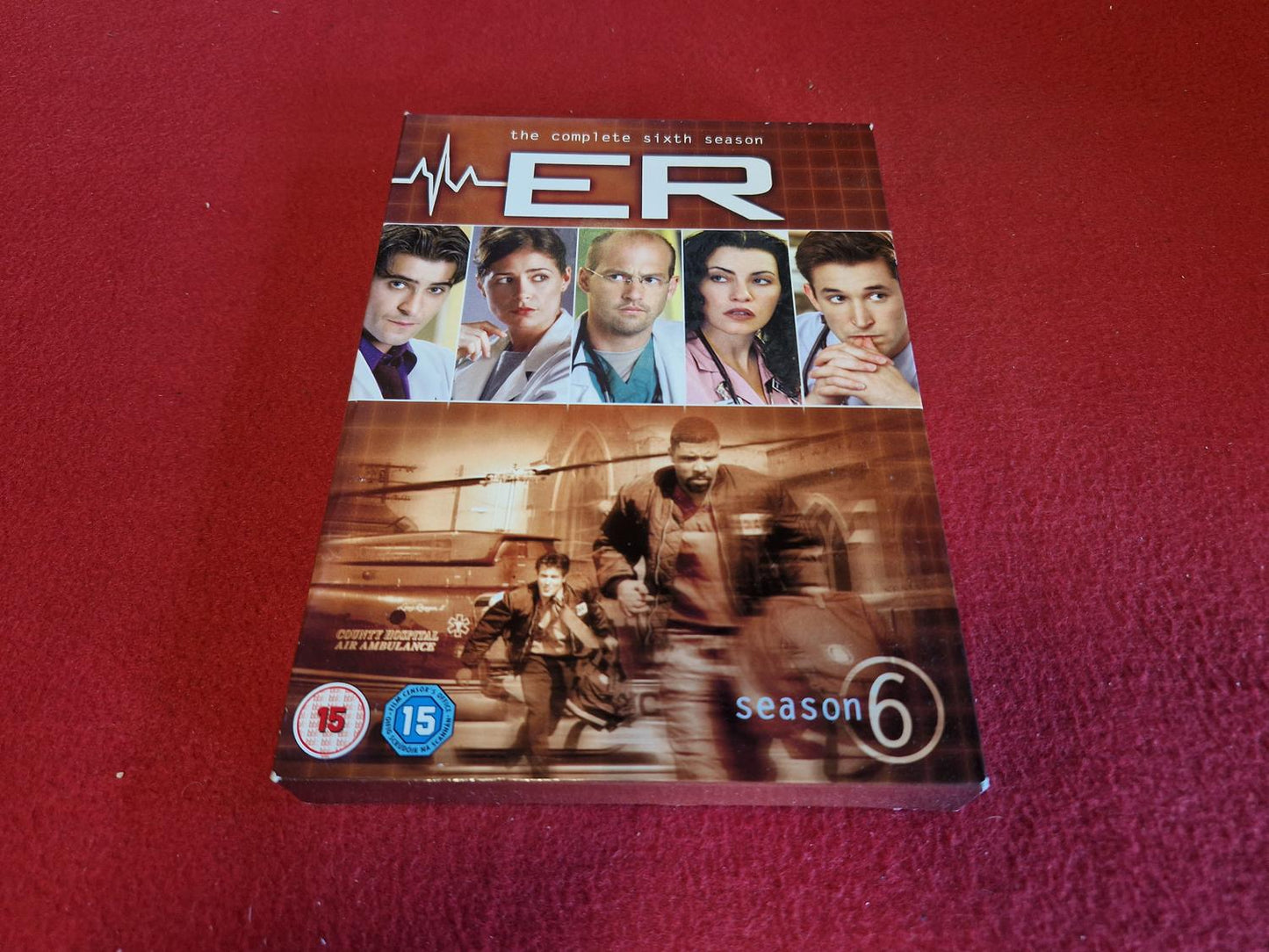 ER SEASON 6 BOX till DVD