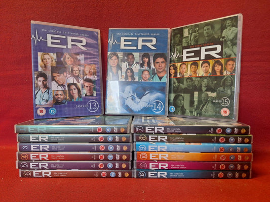 ER SERIES 1 - 15 (HELA SERIEN) [ ENGELSK TEXT ] BOX DVD