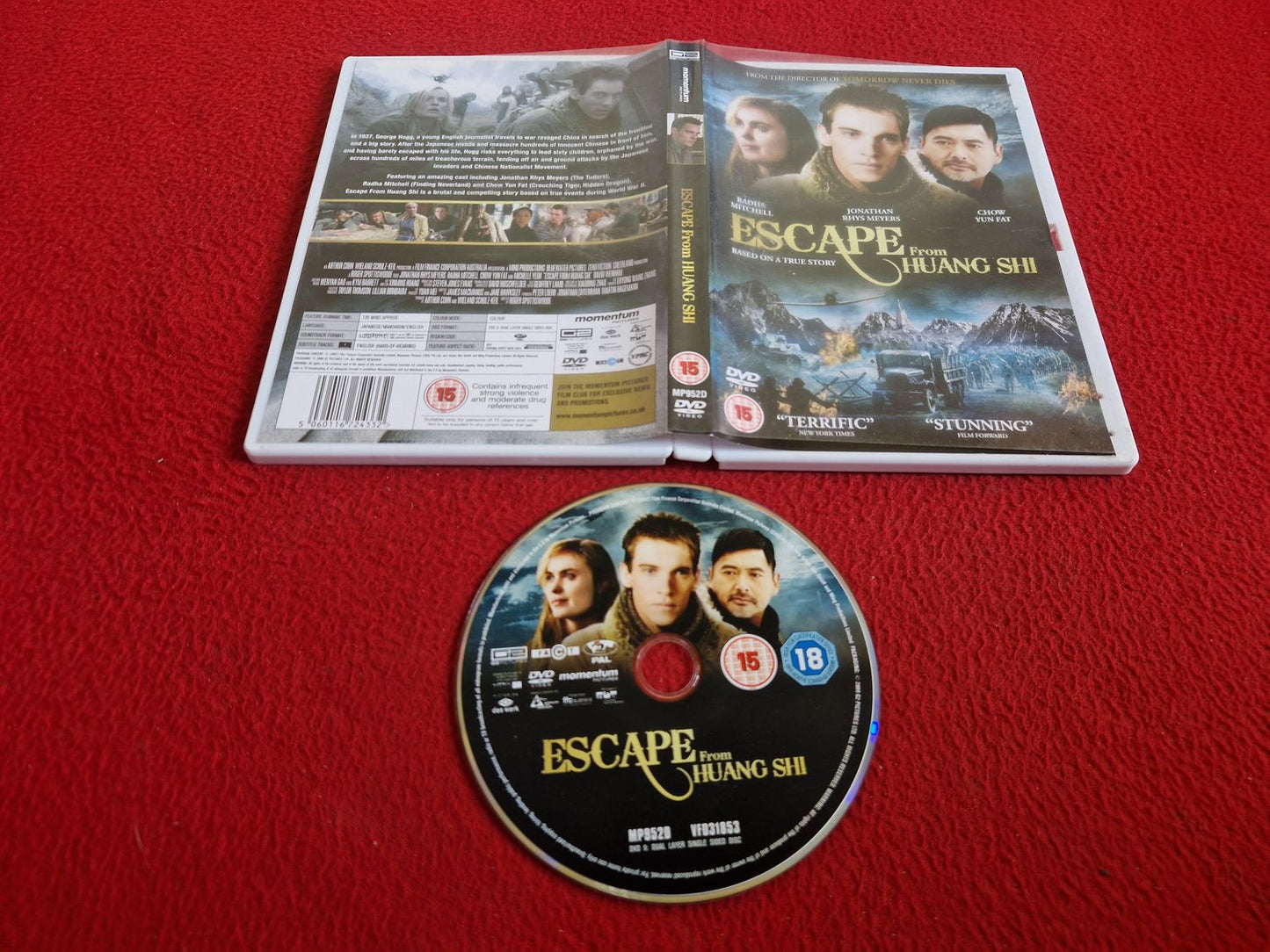 ESCAPE FROM HUANG SHI DVD