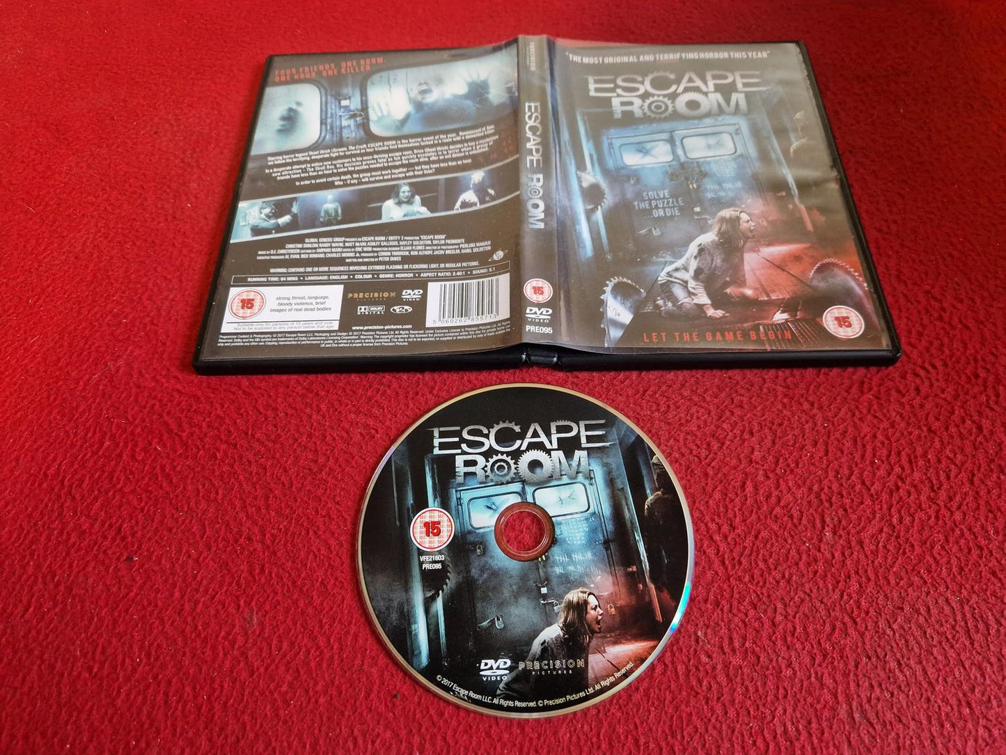 ESCAPE ROOM DVD
