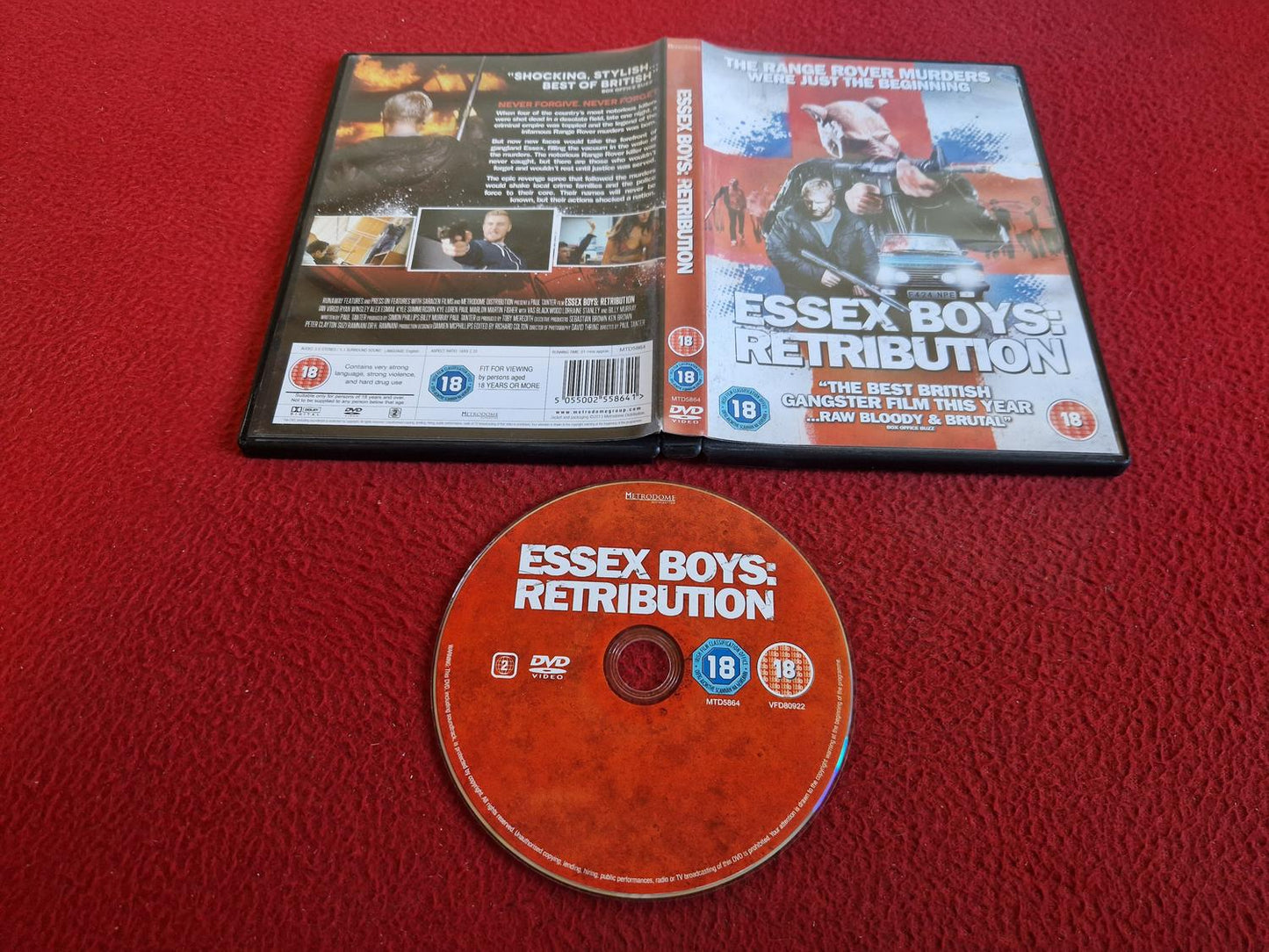ESSEX BOYS RETRIBUTION DVD