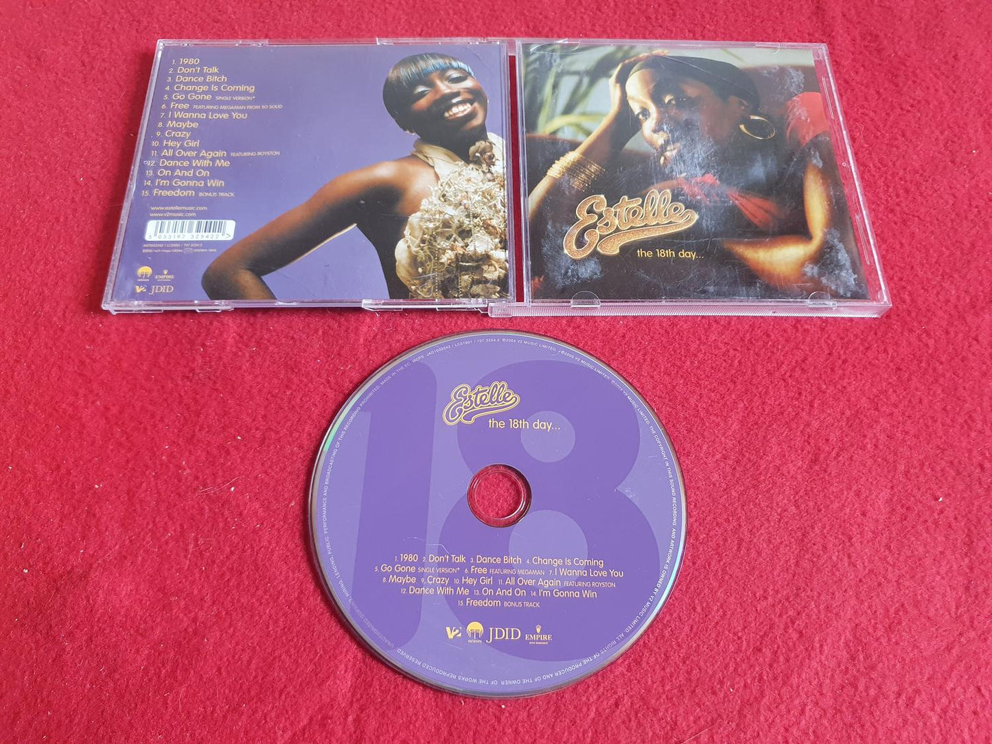 ESTELLE THE 18TH DAY till CD