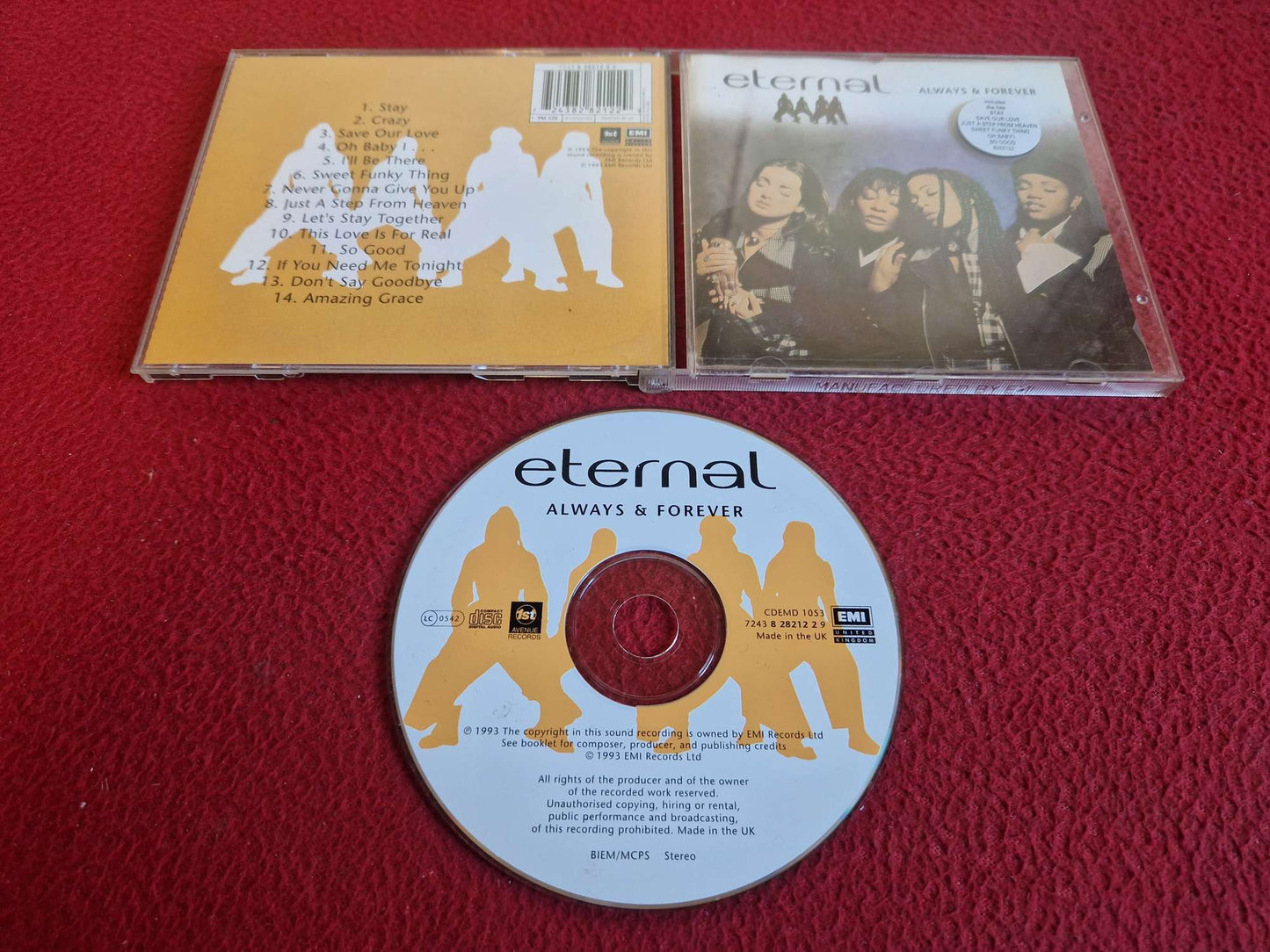 ETERNAL ALWAYS & FOREVER CD