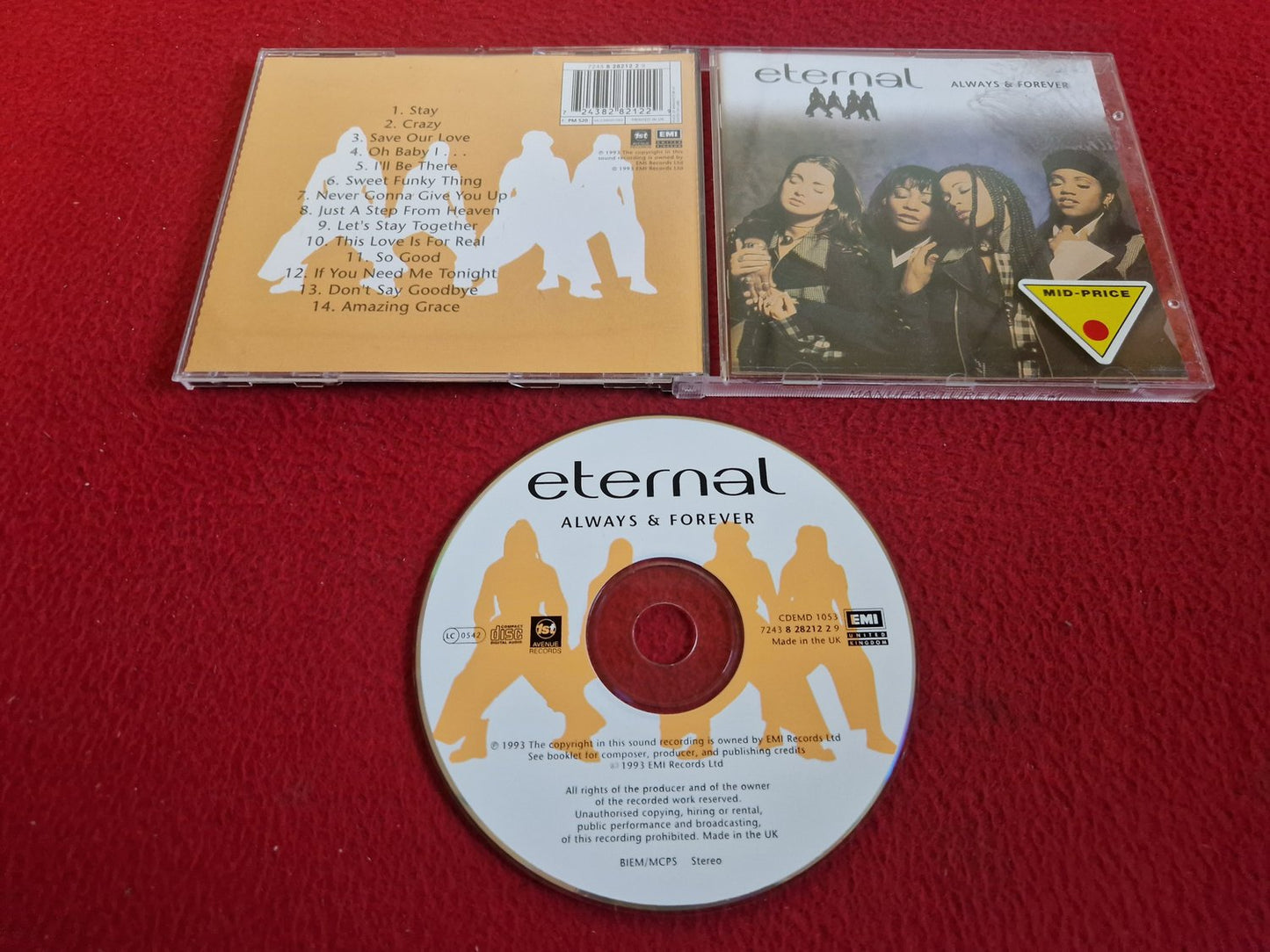 ETERNAL ALWAYS & FOREVER CD