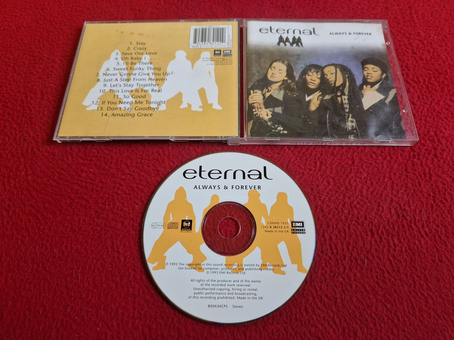 ETERNAL ALWAYS & FOREVER CD