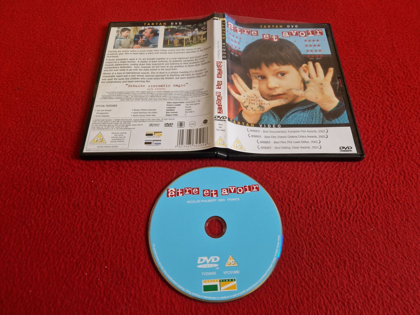 ETRE ET AVOIR [ FRANSKT TAL ENGELSK TEXT ] DVD