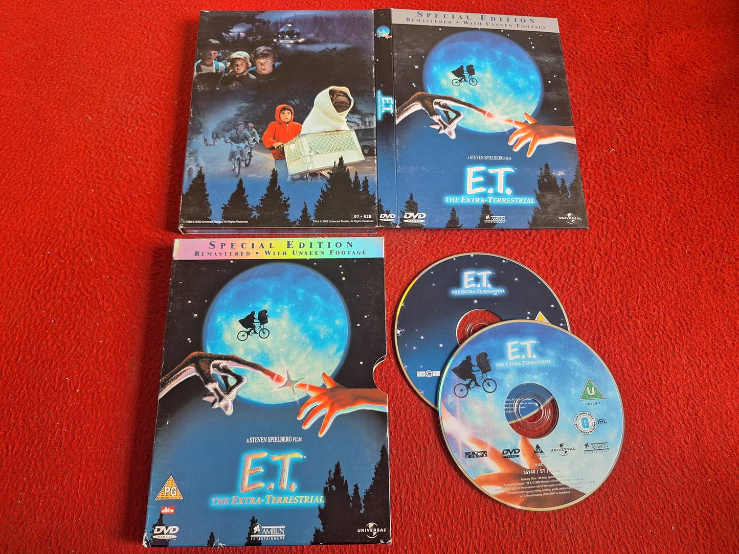 E.T. SPECIAL EDITION REMASTERED DVD