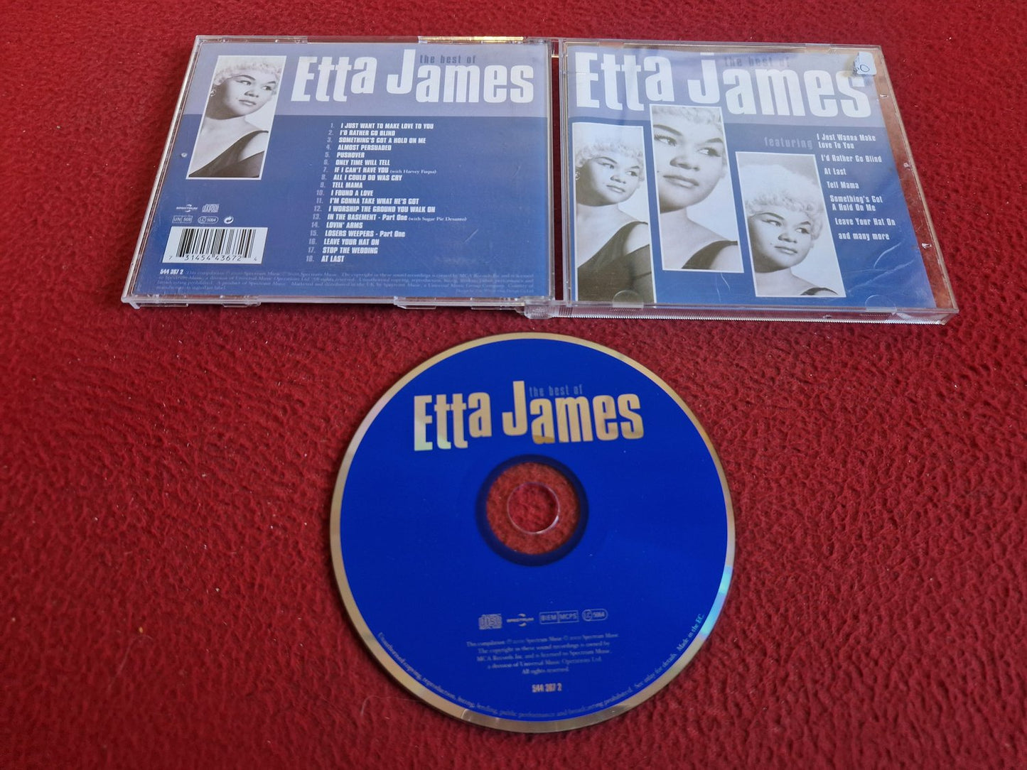 ETTA JAMES THE BEST OF CD
