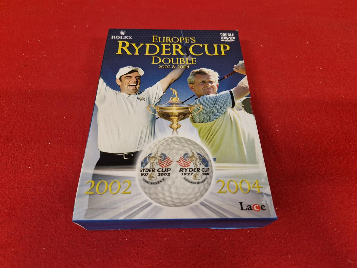 EUROPE'S RYDER CUP DOUBLE 2002 & 2004 BOX till DVD