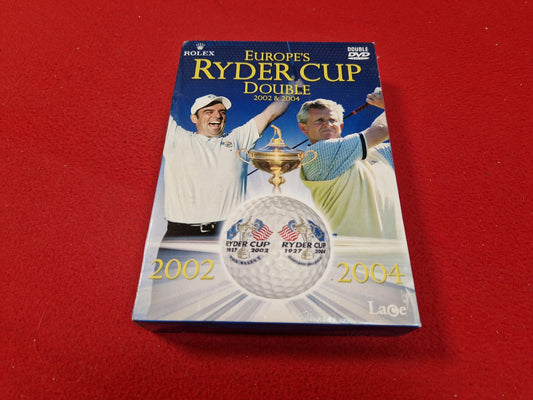 EUROPE'S RYDER CUP DOUBLE 2002 & 2004 BOX till DVD