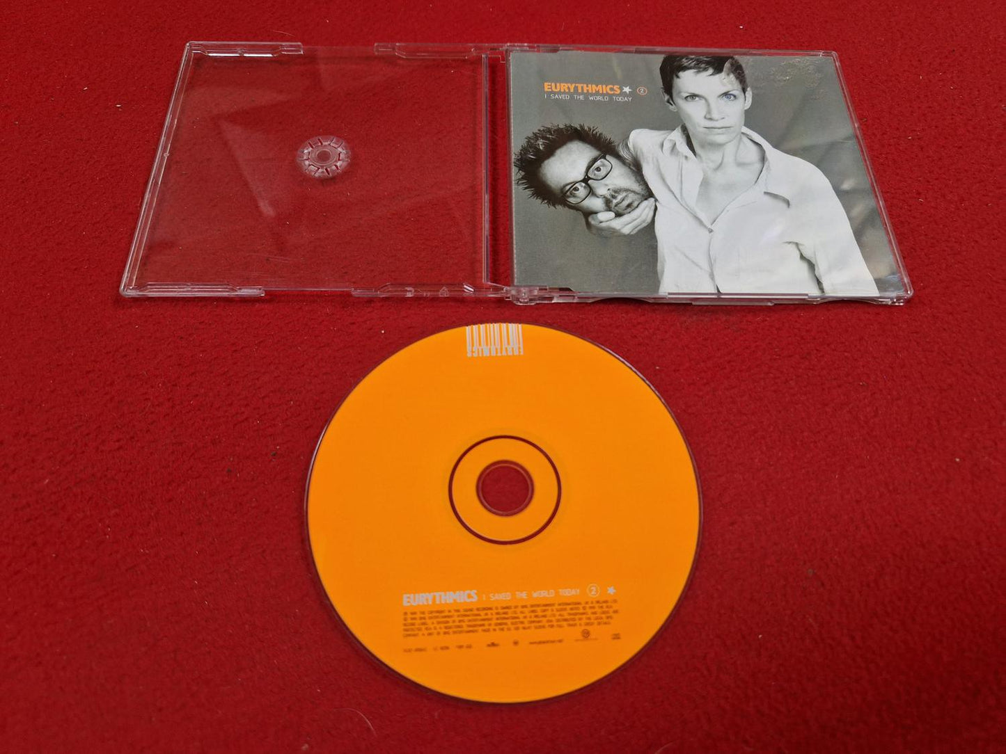 EURYTHMICS I SAVED THE WORLD TODAY SINGEL till CD