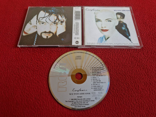 EURYTHMICS WE TOO ARE ONE CD