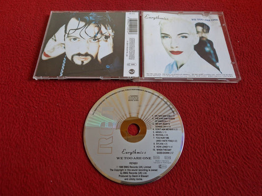 EURYTHMICS WE TOO ARE ONE CD