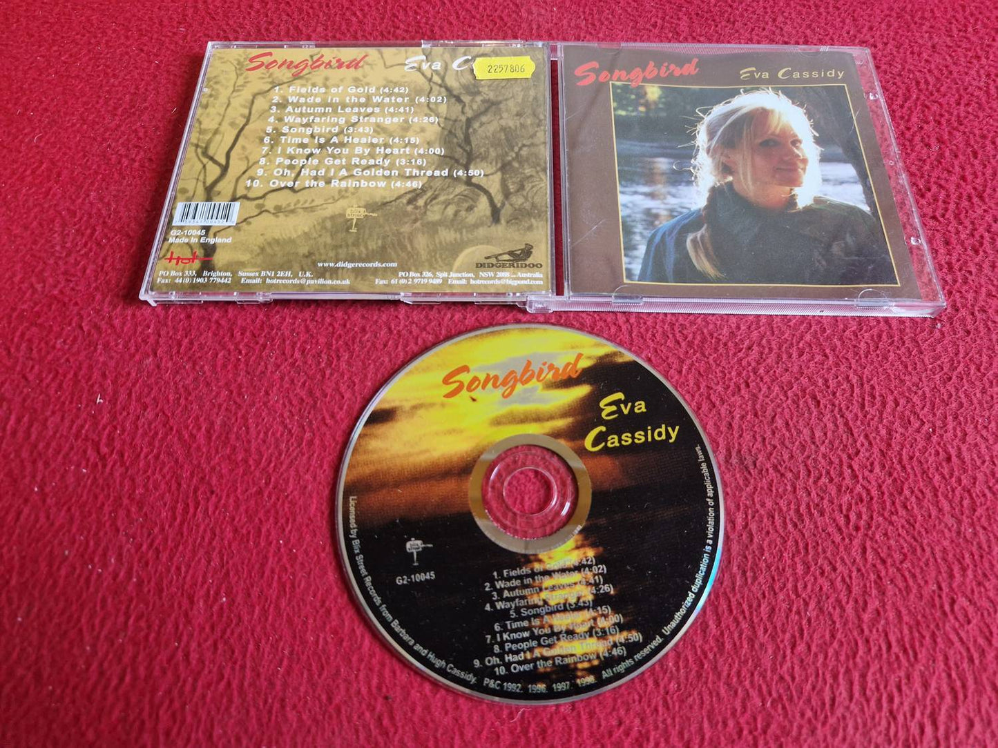EVA CASSIDY SONGBIRD CD