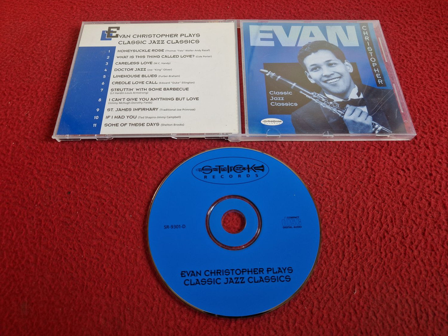 EVAN CHRISTOPHER PLAYS CLASSIC JAZZ CLASSICS CD