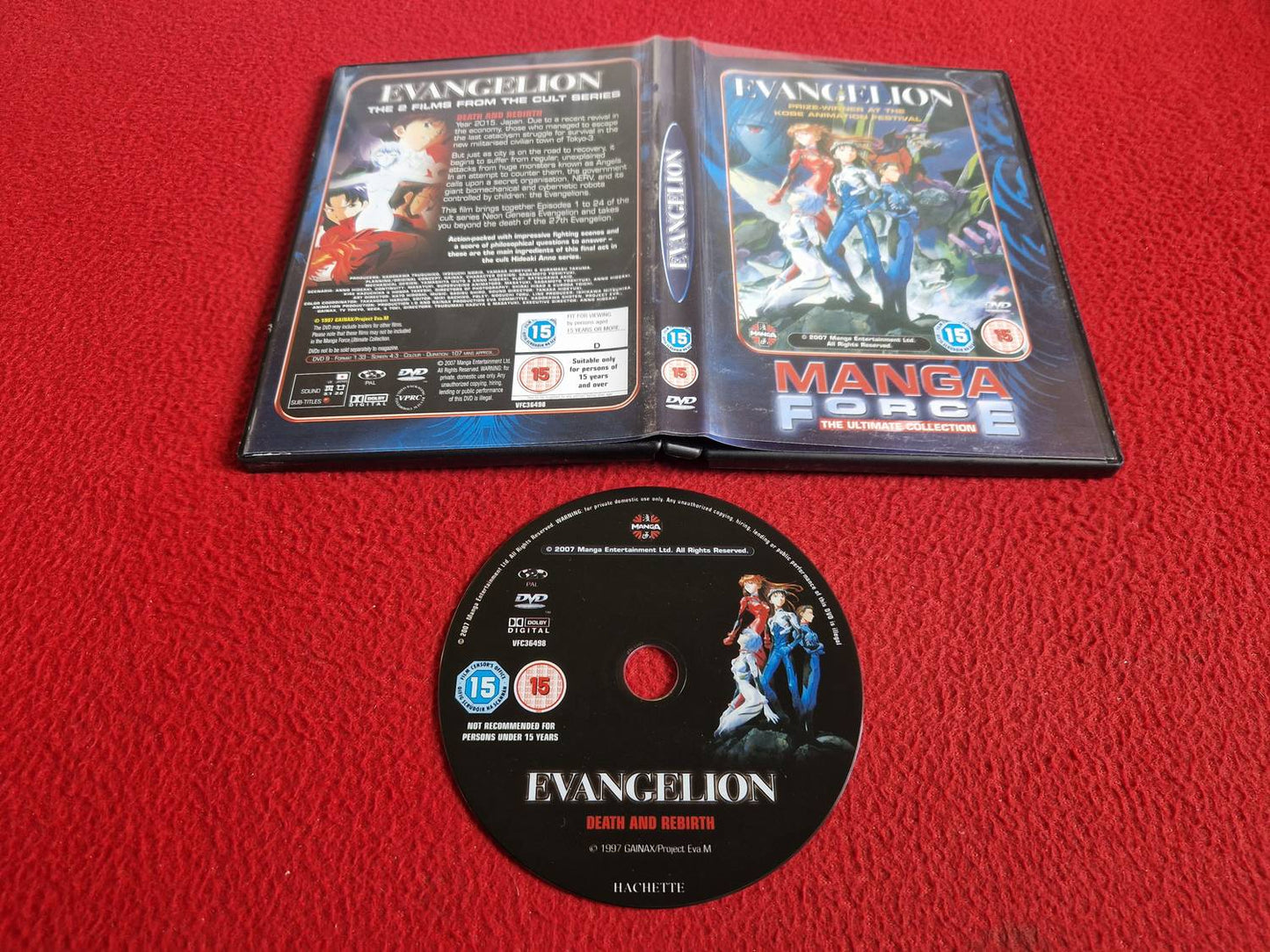 EVANGELION DVD