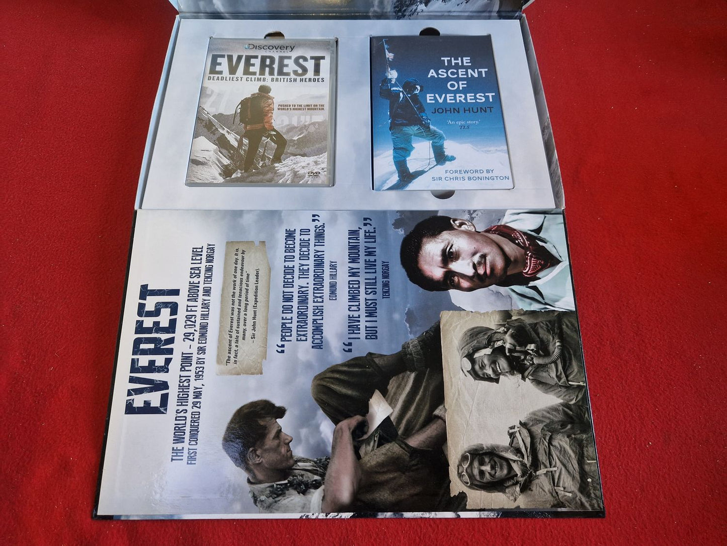 EVEREST BOX till DVD