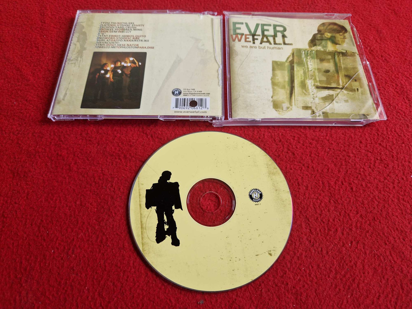EVER WE FALL WE ARE BUT HUMAN CD