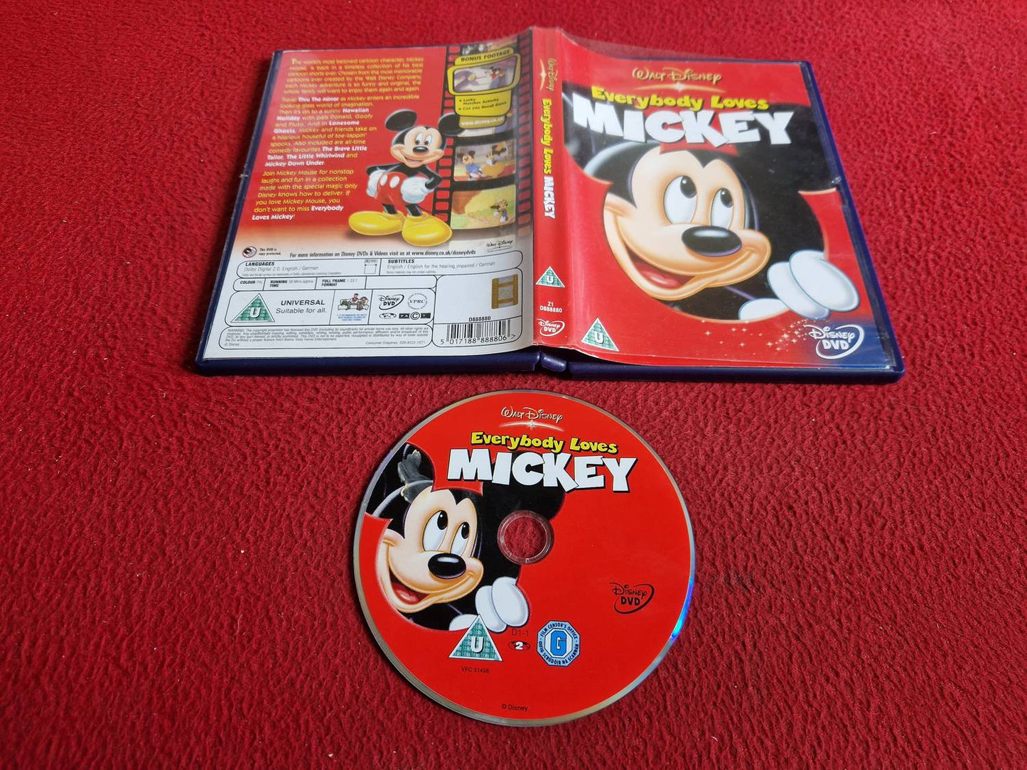 EVERYBODY LOVES MICKEY DVD
