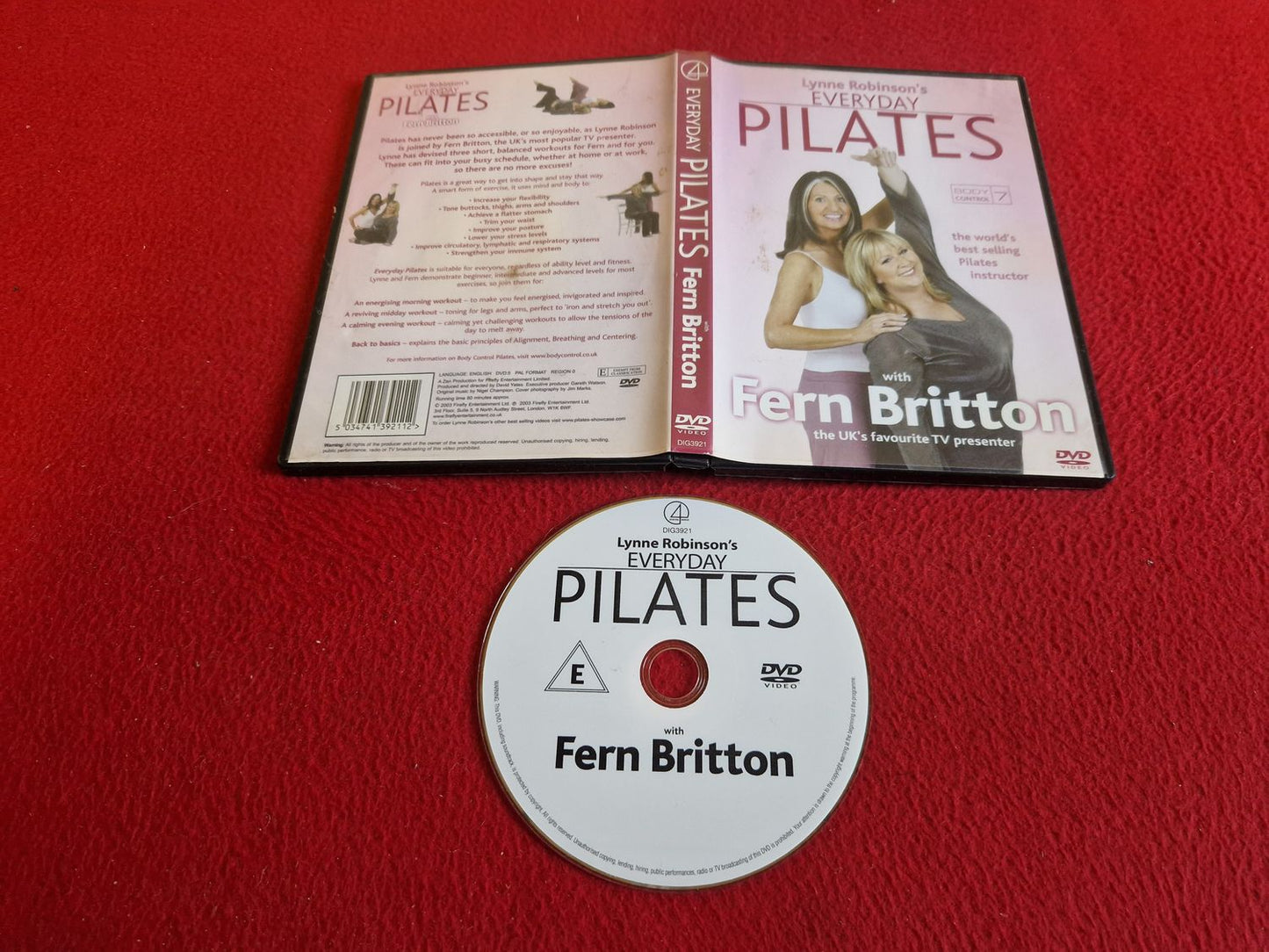 EVERYDAY PILATES FERN BRITTON DVD