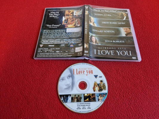 EVERYONE SAYS I LOVE YOU DVD