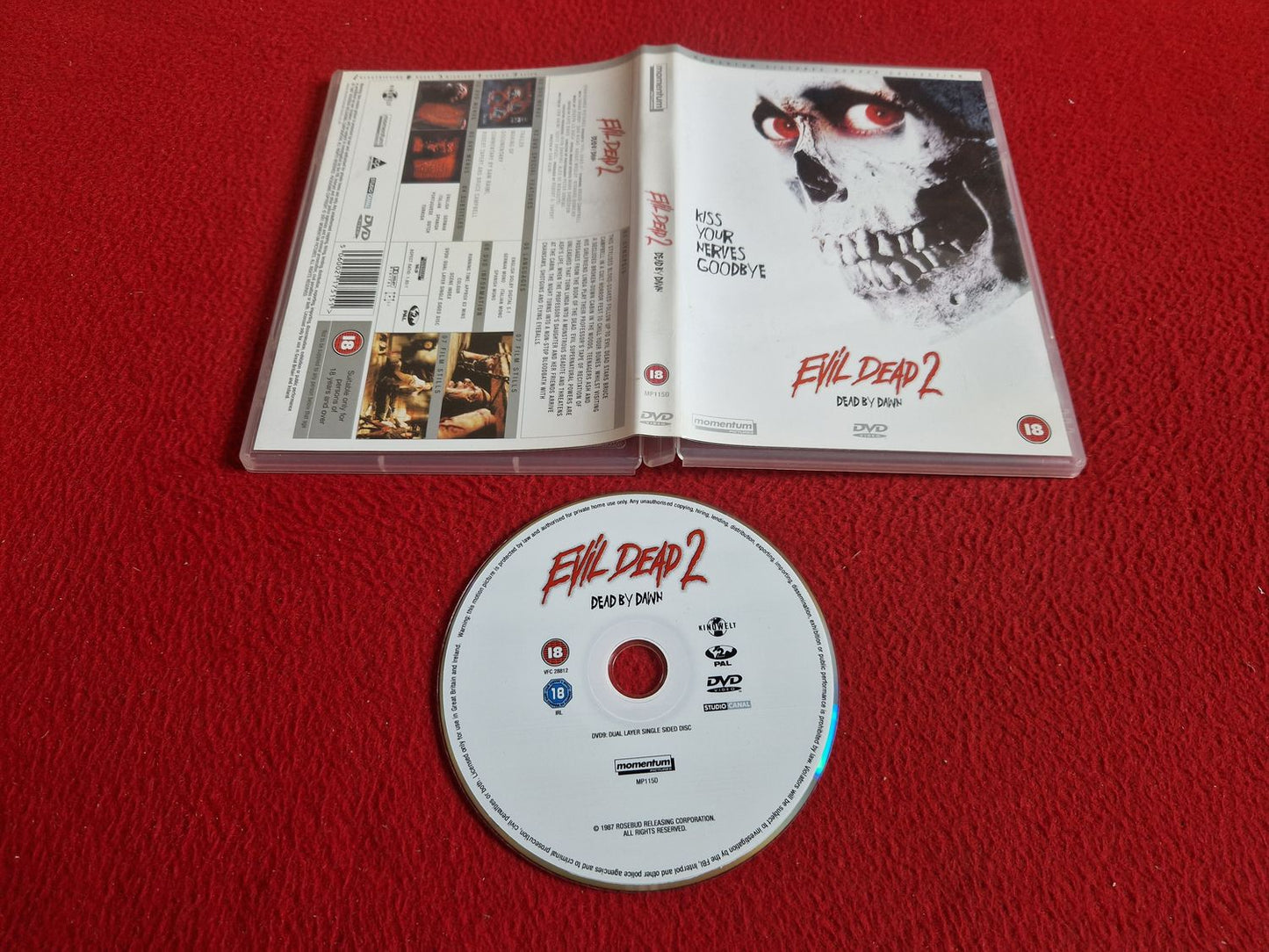 EVIL DEAD 2 DEAD BY DAWN DVD