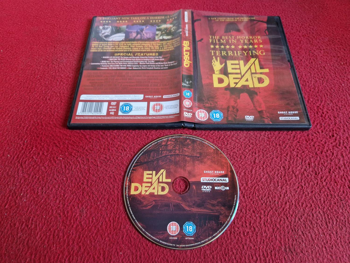 EVIL DEAD DVD