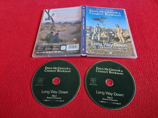 EWAN MCGREGOR & CHARLEY BOORMAN LONG WAY DOWN THE COMPLETE TV SERIES DVD