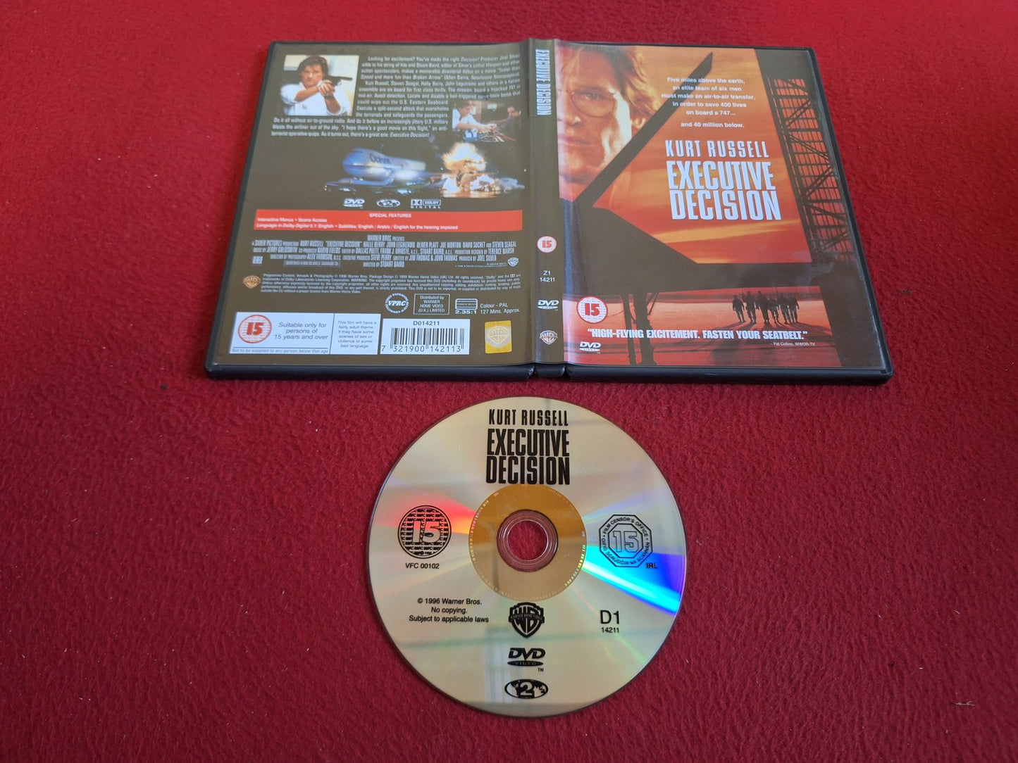 EXECUTIVE DECISION DVD