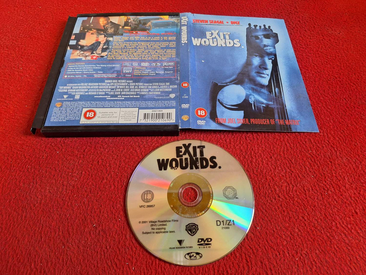 EXIT WOUNDS [ SNAPCASE ] DVD
