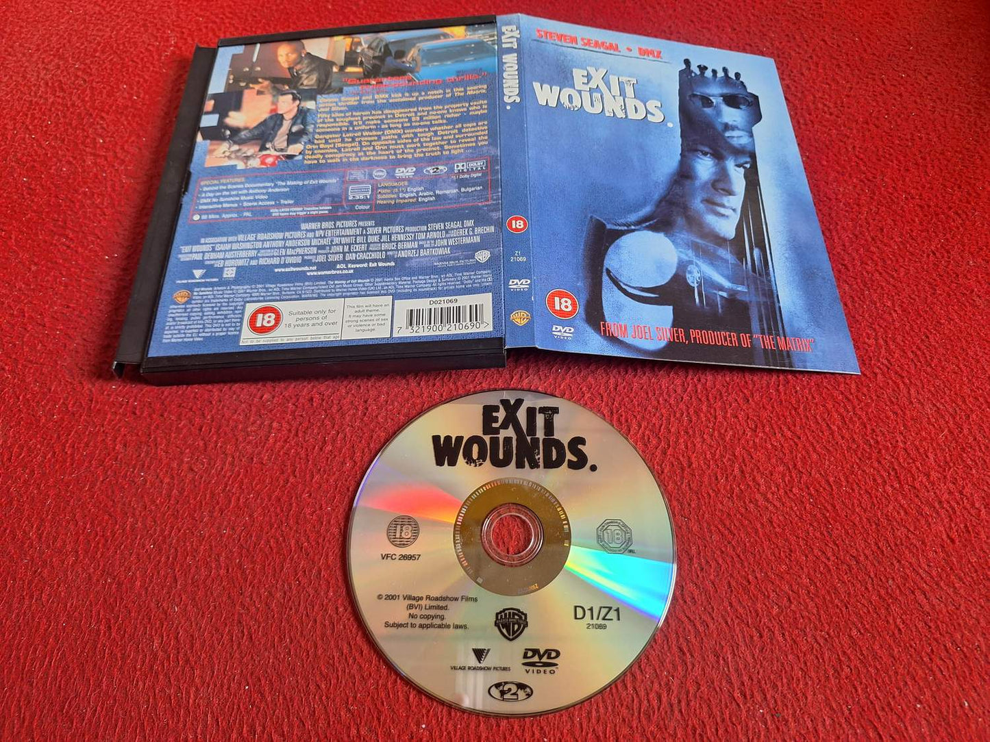 EXIT WOUNDS [ SNAPCASE ] DVD
