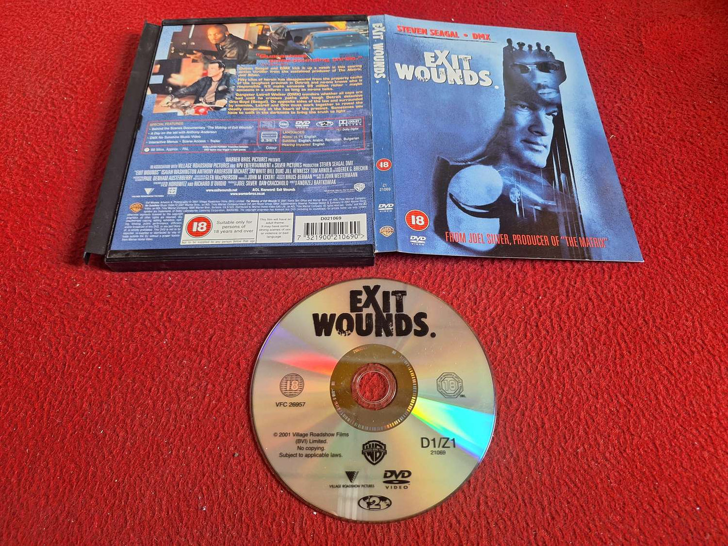 EXIT WOUNDS [ SNAPCASE ] DVD