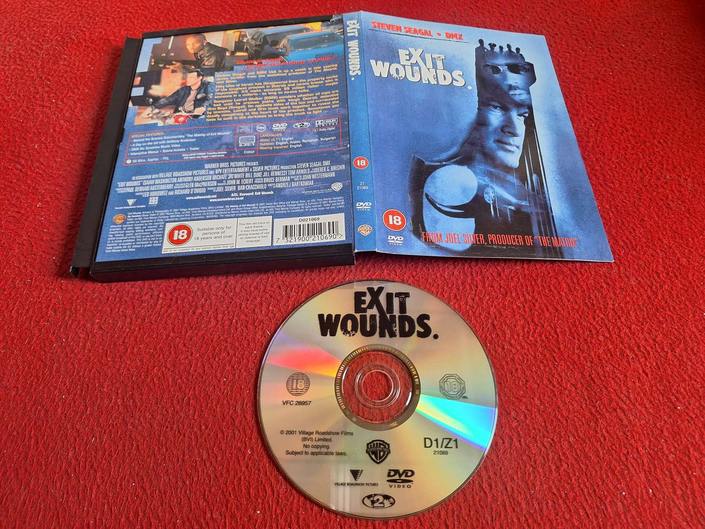 EXIT WOUNDS [ SNAPCASE ] DVD