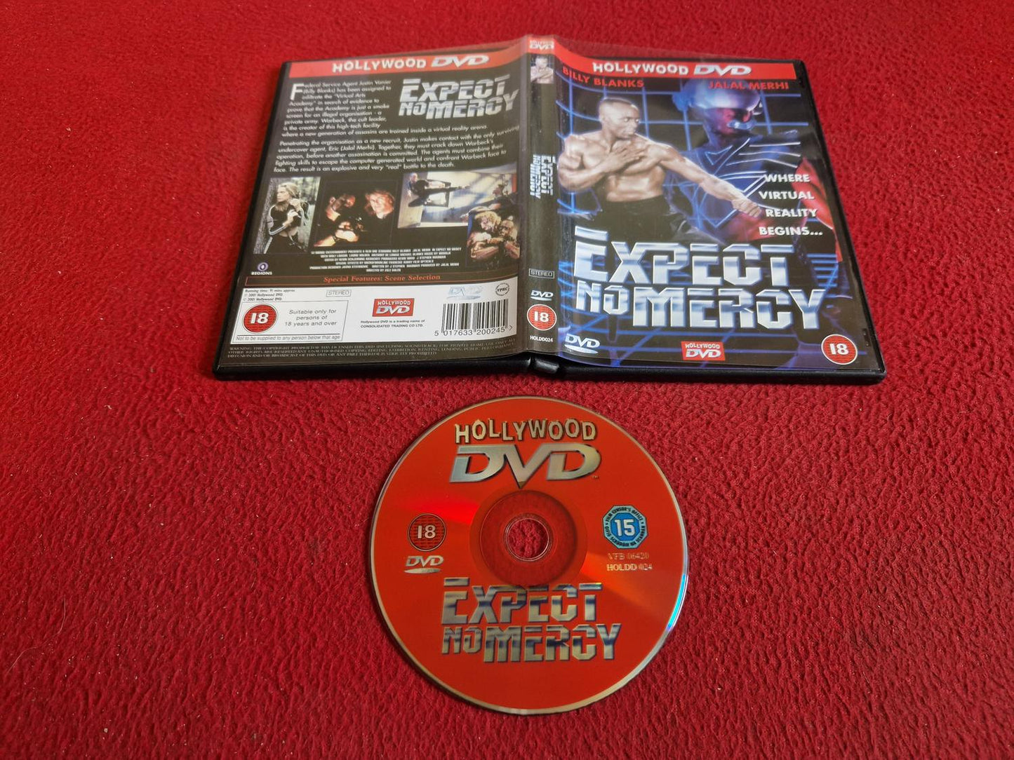 EXPECT NO MERCY DVD
