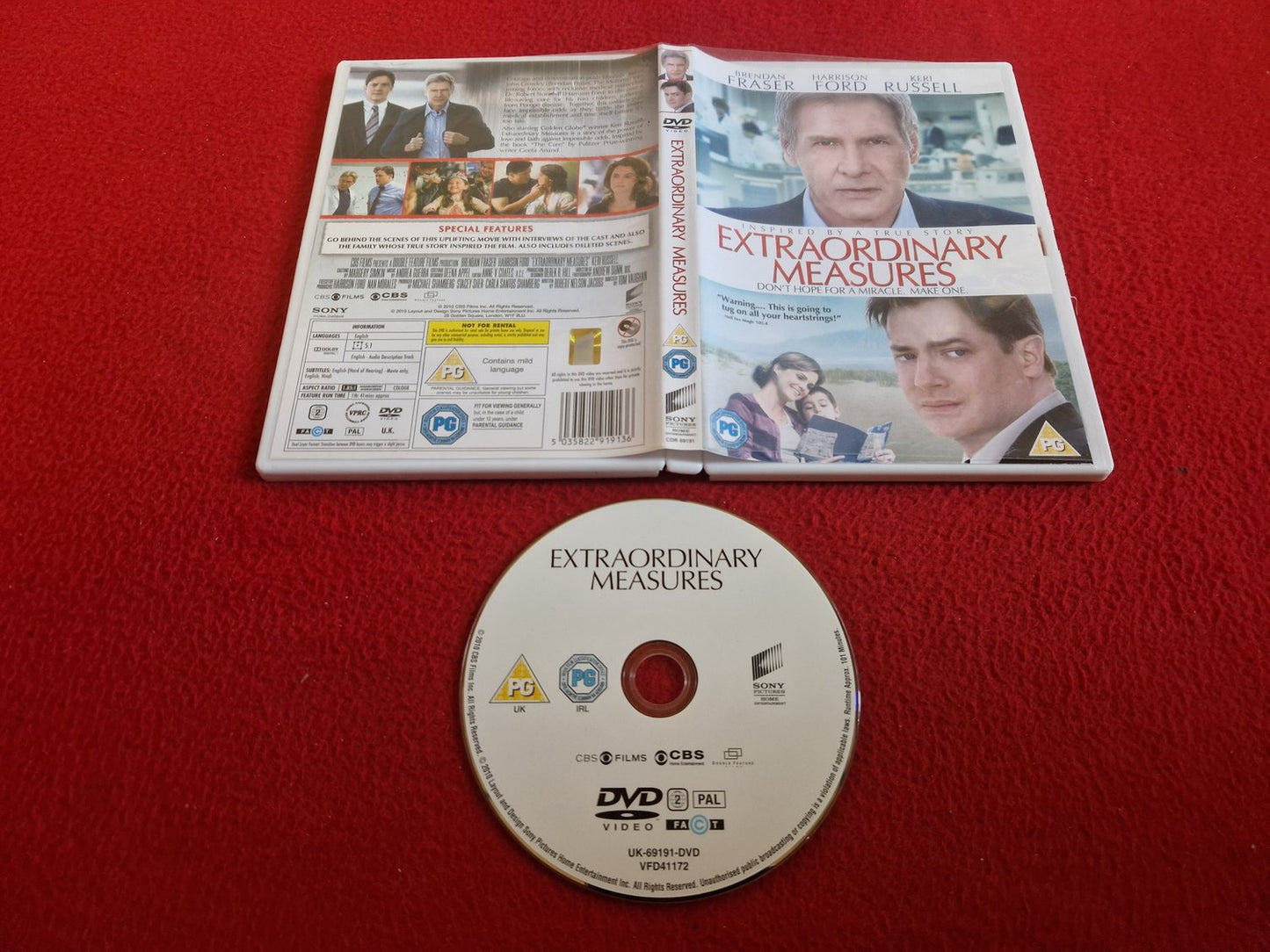 EXTRAORDINARY MEASURES DVD