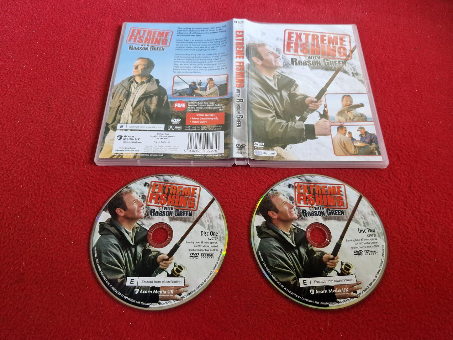 EXTREME FISHING WITH ROBSON GREEN DVD