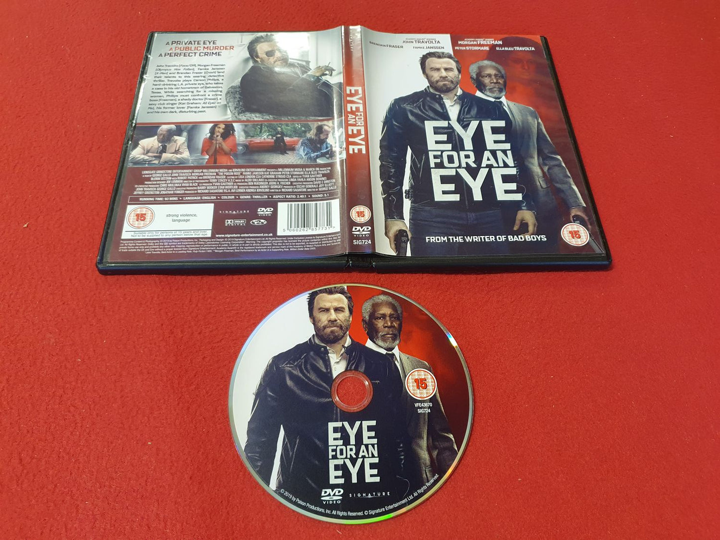 EYE FOR AN EYE till DVD