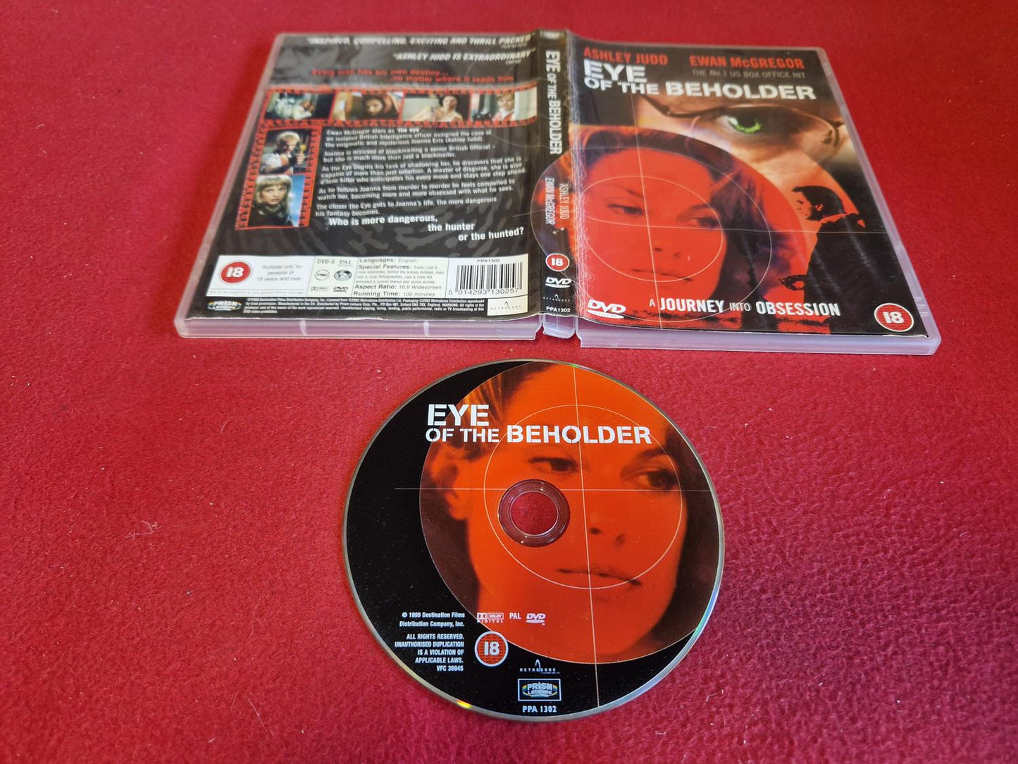 EYE OF THE BEHOLDER till DVD