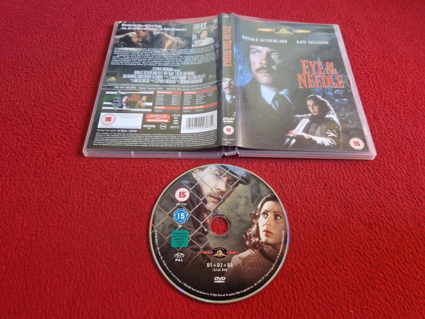 EYE OF THE NEEDLE DVD